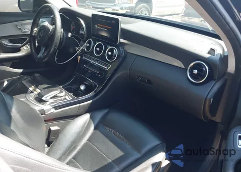 2015 Mercedes-Benz C 300 from USA, damaged, VIN 55SWF4JB1FU087125